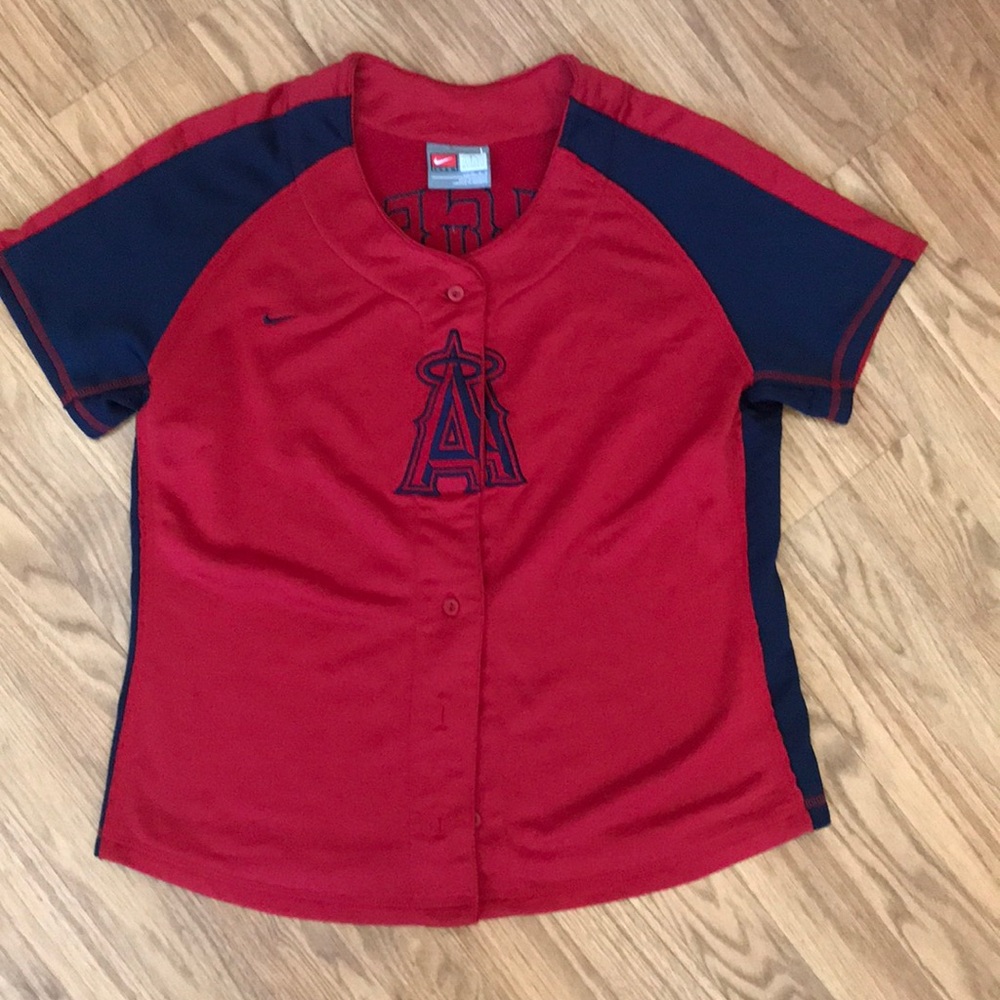 Nike Angles Baseball Jersey Size Kids Large